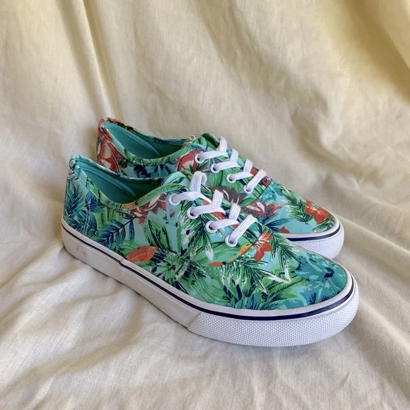 Airwalk Shoes Airwalk Sneaker Tropical Canvas Shoe Low Top